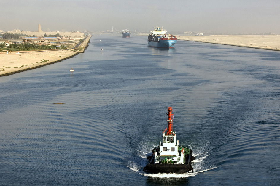 Kesesakan trafik Terusan Suez